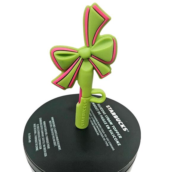 Starbucks 2023 Holiday Velvet Ornament Tumbler With Straw Topper 24 Oz Venti New - Picture 4 of 7